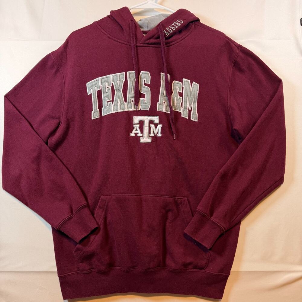 Stadium Athletics Texas A&M Aggies Hoodie Maroon Mens Size Medium